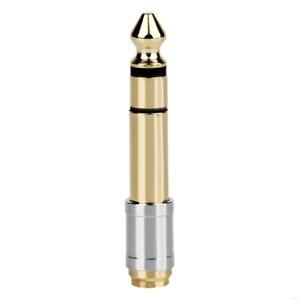 B0KF 헤드폰 어댑터 스테레오 수-암 커넥터 6.35mm ~ 3.5mm 연장기