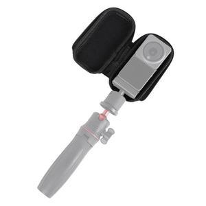 DJI 액션 2 스포츠 카메라용 미니 보호 케이스 PU 가방 휴대용 상자 셀카 스틱 삼각대