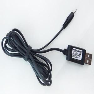 노키아 CA-100C 휴대 전화 액세서리용 1m 작은 핀 USB 충전기 리드 코드 케이블에 DC 2.0mm