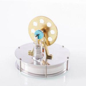증기기관 스털링 엔진 모터 DIY 키덜트 바람개비장난감 LED