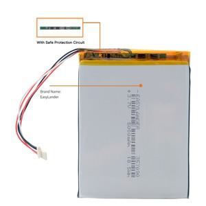 드론 배터리 5선 357090 태블릿 PC 전자책 의료 기기용 3.7V 5000mAh 충전식 리튬 폴리머 Lipo 이온 배터리