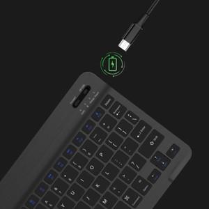 숫자키보드 iPad 2024 용 10 인치 마그네틱 태블릿 키보드 Xiaomi 6 Huawei Matepad Bluetooth 충전식
