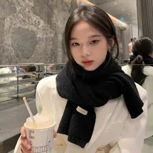 쁘띠니트머플러 머플러 목도리 쁘띠목도리 목토시 스-WFHABY7