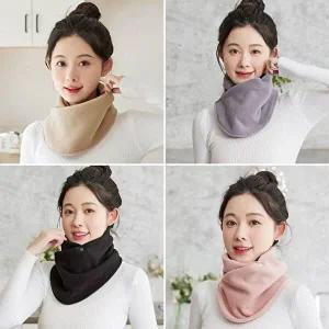 폴라폴리스 여성 방한용품 목도리대용 똑딱이 넥워머-WCBDDF8