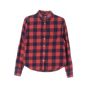 BROWNY 브라우니 원포켓 체크 플란넬 셔츠 KIDS_150