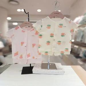 [오가닉맘](쌍둥이출산선물)반소내의2벌세트(젬뮤즈 파인포하)(남녀공용) MKMP2B11_12