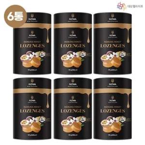 NZMA 뉴질랜드산 프리미엄 마누카꿀 로젠지 135g x 6통