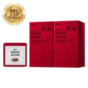 웰릿 알클리버 알콜성 간건강 개선 새싹보리추출물 14정 2box