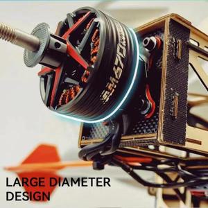 T-MOTOR 드론 DIY 부품 AM670 3D 콤보(AM670 브러시리스 모터+AM116A ESC+FS18x8 프로펠러) 67''-70''RC