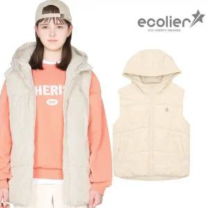 [에꼴리에]푸퍼 후드 패딩조끼 22D0181 겨울_CC
