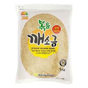 쿨샵 햇살빚은 볶음 참깨 깨소금 검정깨 대용량 1kg