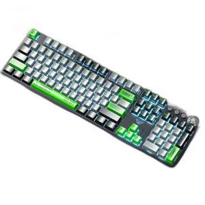 독거미 키보드 경해축 유무선 RGB 풀배열 기계식 Leobog 60HE 블루투스 오렌지