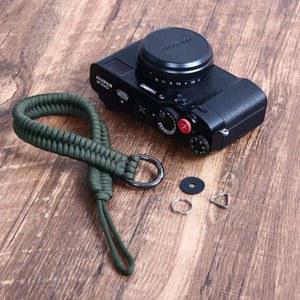 카메라 스트랩 카메라 손목 스트랩 핸드 그립 파라코드 파나소닉 DSLR 카메라 액세서리용 펜탁스용 땋은 손목 밴드