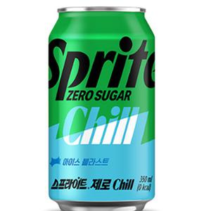 스프라이트 제로 Chill 사이다 350ml 24캔
