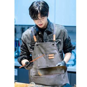 미대 도예 주방 캔버스 백종원 백패커 앞치마 주머니