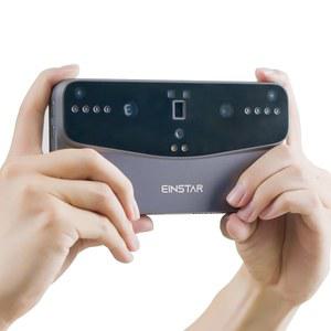 빛나는 3D Einstar Vega 무선 3D 스캐너 올인원 핸드헬드 3D 스캐너 투 스캐닝 기술로 작은 물체부터 큰 물체까지 안정적인 야외 스캐닝, 8코어 2 4GHz CPU, 512G SSD 및 32G RAM 지원