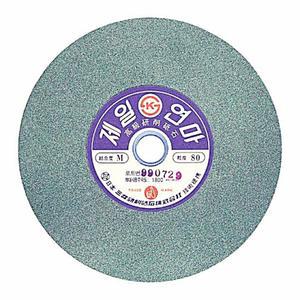 C석 연마 철물 탁상그라인더 연마석 GC석 80방 (1장) 150X25TX15.8MM 탁삭그라인더돌 제일연마 LWC55033L