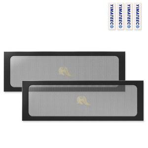 컴퓨터 쿨러 팬/PSU/라우터용 먼지 필터 PC 360mm 팬 그릴 PVC 50 메쉬, 마그네틱 프레임 방진 메쉬 PVC, 120 360mm, 2pcs, 블랙