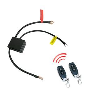 12V 2pcs 무선 원격 제어 바이크 오토바이 배터리 분리 차단 절연체 마스터 스위치 범용