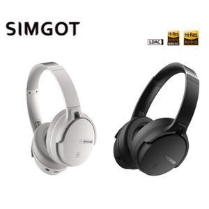 Simgot Eh500 무선 Bluetooth 5.4 헤드셋 딥 액티브 소음 Hi-Fi 고해상도 게임용