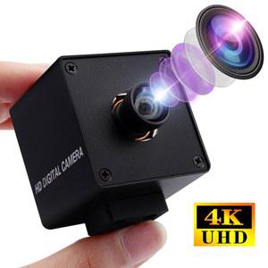 ELP 4K 웹캠 카메라 IMX415 자동 플러그 없는 박스 CMOS USB 왜곡 산업용 USB2 플레이 미니 초점
