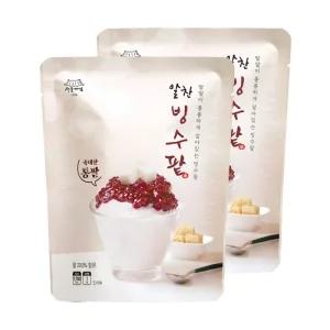 로뎀푸드 서울마님 알찬 빙수팥 1kg 2개 국산 팥빙수 토핑