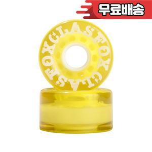실내 및 실외용 소프트 롤링 스케이트 보드 바퀴 쿼드 롤러 스케이트 바퀴 8 개 65x35mm 78A