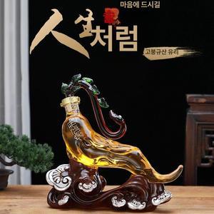 인삼 산삼 담금주 과일주 병 과일주 밀봉 과실주