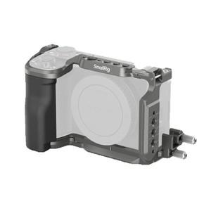 Smallrig HawkLock 퀵릴리즈 케이지 키트 호환 ZV-E10 II호환  L 자형 마운트 플레이트 나무 손잡이가  베