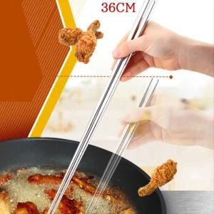치킨 너겟 진공 스텐 튀김 젓가락 젓가락세트 업소용젓가락 커트러리 수저추천 북유럽