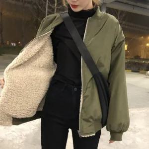 여성봄점퍼 간절기 아우터 잠바 자켓 가을 긴팔 여자 야상