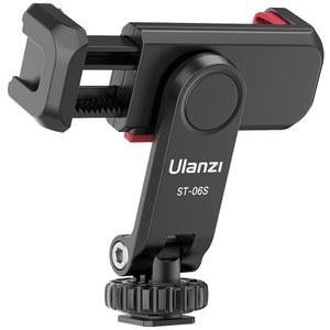 휴대폰 삼각대 마운트 홀더 - ULANZI ST-06S 카메라 핫 2 콜드 슈 마운트, 안드로이드 소니 DJI 로닌 S/SC