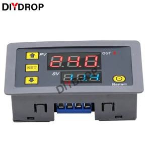 디지털 시간 지연 릴레이 LED 디스플레이 사이클 타이머 제어 스위치, 조절식 타이밍 DC 110V, 220V, 12V,
