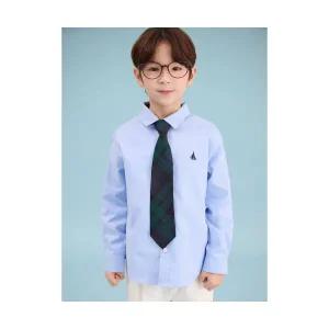빈폴 키즈 BEANPOLE KIDS Essential 옥스포드 셔츠  넥타이 세트 스카이 블루 BI5164UE1Q 737620