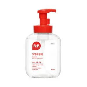 비앤비 젖병 세정제 거품형용기 450ml주방 야채 세제 식기 아기 유아 과일 이유 젖병세척제