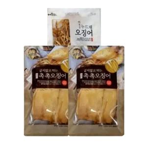 어부예찬 촉촉오징어 왕특대 4미(2미X2봉)+오징어채 1봉(50g)