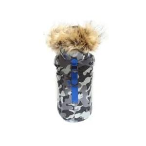 퍼피엔젤 Army Barmy Zip-up Parka 801 그레이강아지패딩 패션 점퍼 코디 겨울 외투 멍멍이옷 개옷 강아지