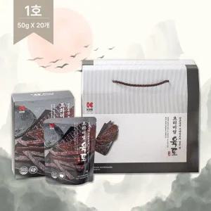 [케이미트][9/6순차출고][케이미트] 프리미엄 육포세트 1호 1kg (50g 20팩)