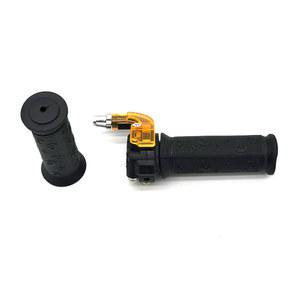오토바이 트위스트 스로틀 가속기 핸들 바 핸드 그립 케이블 키트, 22mm, 47cc 49cc 미니 더트 바이크 ATV 쿼드 포켓 미니 모토용
