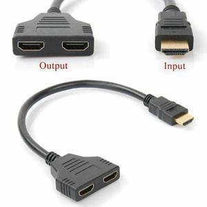 수 1개 - 암 포트 어댑터 변환기 HDMI 호환 케이블 분배기 HDTV 2포트 스위치