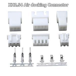 20 세트/100Pcs XH 2.54mm 에어 도킹 커넥터 리드 헤더 수/암 하우징 단자 ~ 15 핀 플라스틱 쉘