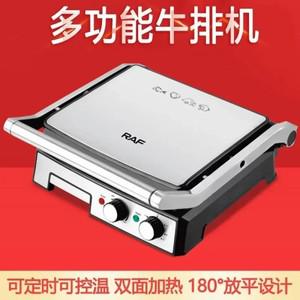 스테이크 프라이팬 상업용 가정용 전기 오븐 샌드위치 파니니 아침 식사 구운 220V