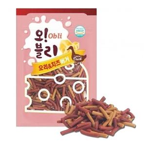 애견 오리 치즈 버거 100g 80P