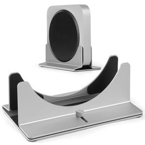 Mac Mini 스탠드 도구 없이 조절 가능 알루미늄 소재 10~52mm 너비 미니 PC 및 모든 노트북 지원