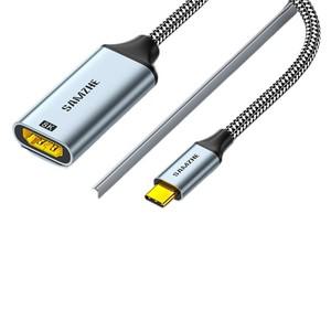 Typec to HDMI 암 헤드 4K 고해상도 비디오 어댑터 USBC 포트 휴대폰 연결 TV 노트북 모니터