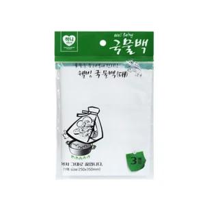 추천 (대) 3매입 트렌드 국물백