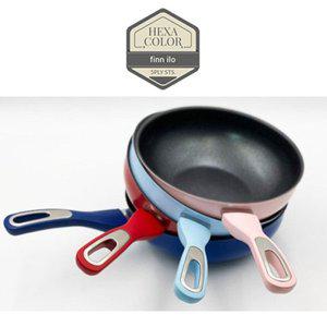 갤러리아 [finn ilo] 핀일로 헥사 칼라스텐 통5중 28cm 궁중팬 (4color)