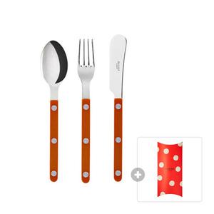 사브르 비스트로 디저트 3P 세트, 오렌지, 1개 + 정품박스포장