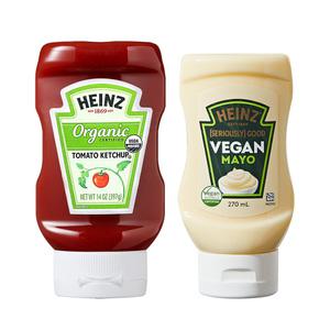 하인즈 유기농 케찹 397g + 비건 마요네즈 270ml