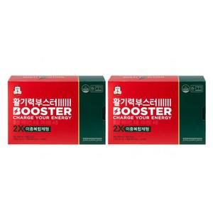 정관장 활기력 부스터(액상20ml+정제400mg x 14개입) 2개
